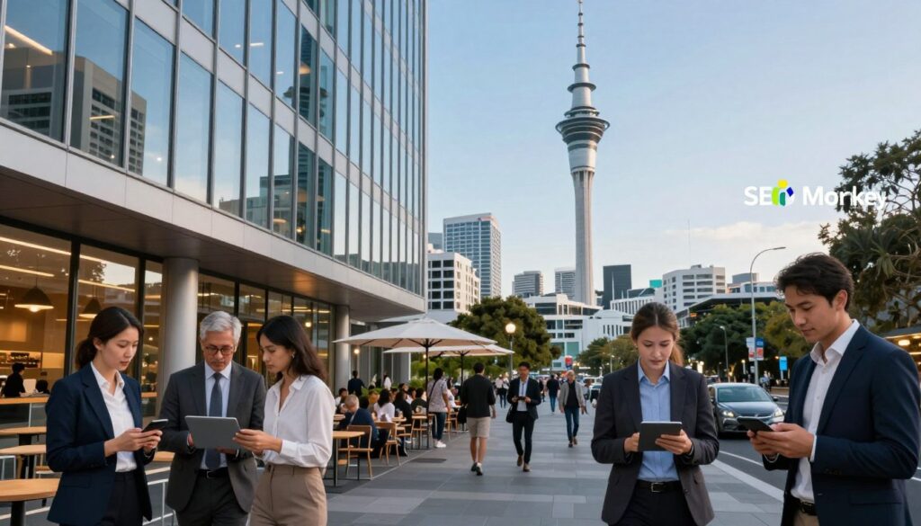 digital landscape for Auckland businesses