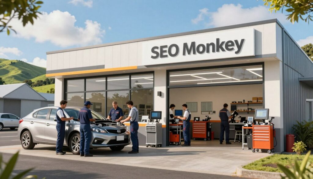 digital landscape for auto repair shops